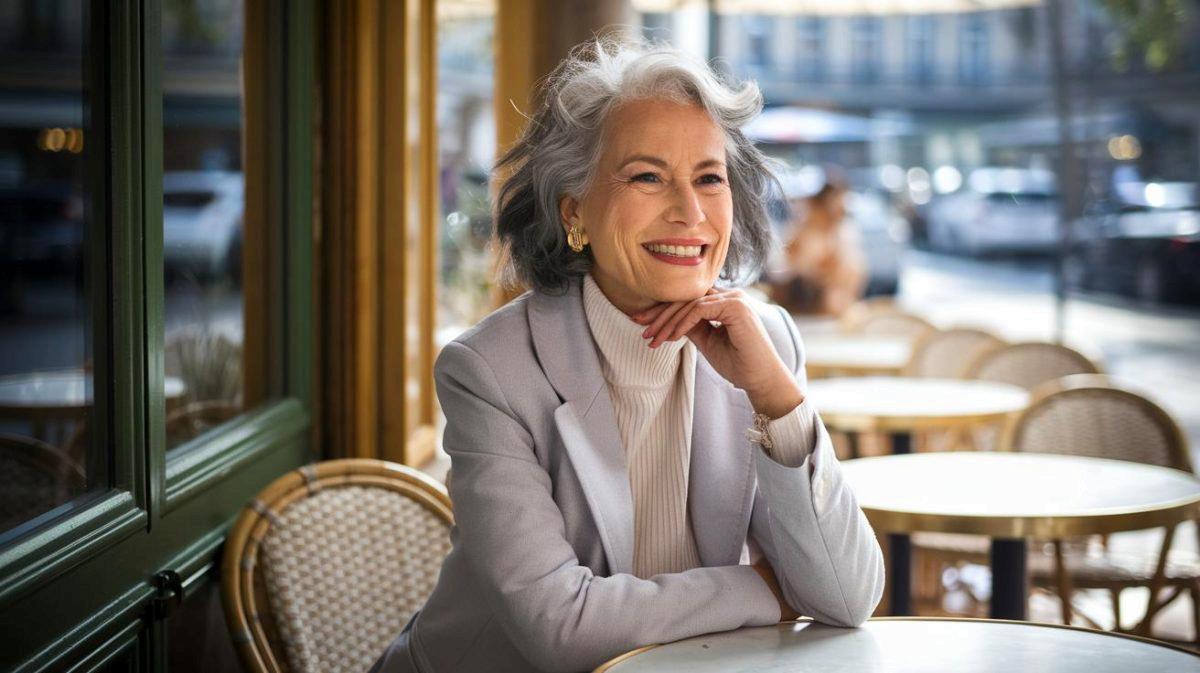 Comment vos cheveux poivre et sel peuvent révéler un visage plus jeune sans teinture