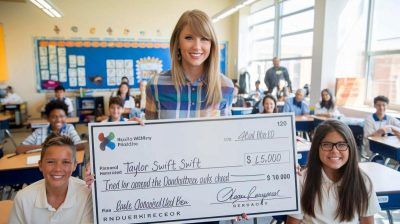 Taylor Swift renforce l'apprentissage à Kansas City avec un don de 250 000 dollars