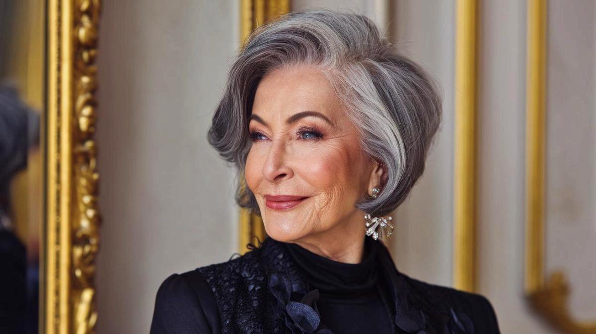 Redonnez du style à vos cheveux gris avec ces coupes rajeunissantes après 50 ans