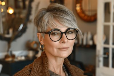 Coupe courte et lunettes : la coiffure à éviter après 50 ans selon les experts